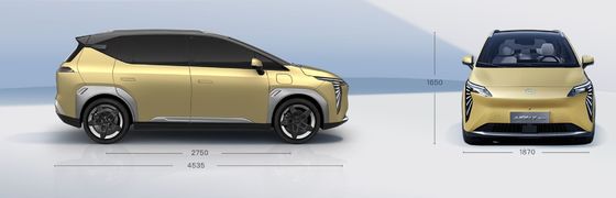 AION Y Plus Uzun Kilometre Elektrikli Arabalar 150km/h Soldan Direksiyonlu Elektrikli Araç