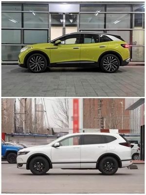 0.67h Hızlı Şarj Elektrikli Araba Uzun Menzilli 425km VW ID 4X Yeni Enerji