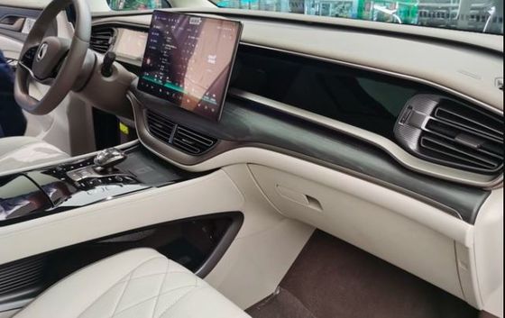 Denza D9 MPV EV Araba 571nm lityum Demir Pil 4WD Elektrikli SUV 180km/s