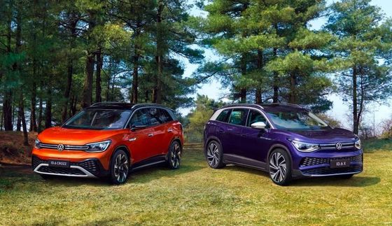 160km/h Volkswagen SUV Araçlar VW Id6 Crozz X Pure+ Lite PRO Yetişkinler İçin