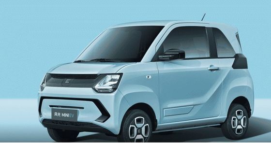 Dongfeng FENGON Mini Elektrikli Arabalar 3 Kapı 4 Koltuk 100km / H Elektrikli SUV Araba