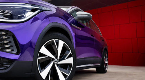 VW ID6X Büyük Elektrikli Arabalar 617km Uzun Menzilli Tamamen Elektrikli SUV Araçlar 160km/s