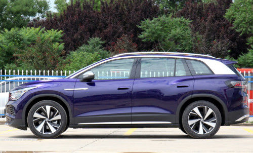 VW ID6X Büyük Elektrikli Arabalar 617km Uzun Menzilli Tamamen Elektrikli SUV Araçlar 160km/s