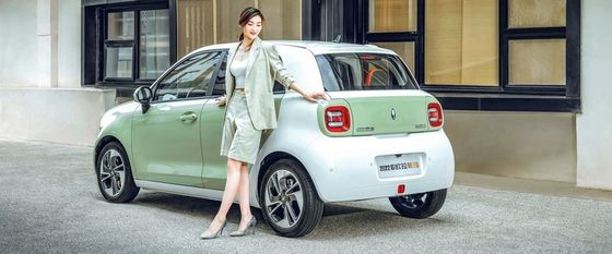 351 KM Elektrikli Mini EV Arabalar Euler Kara Kedi Yeni Enerji Araçları Bayan için 102 km / s