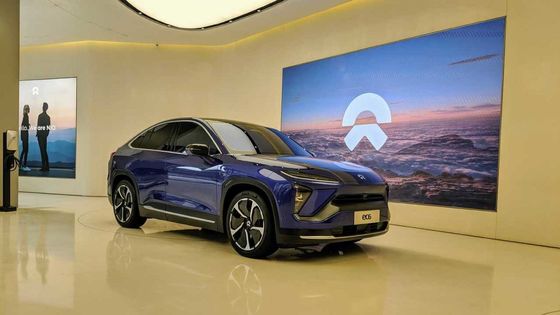 Nio EC6 Yüksek Performanslı Elektrikli Arabalar 75kwh 5 Kapı 465Km Orta Elektrikli Araç