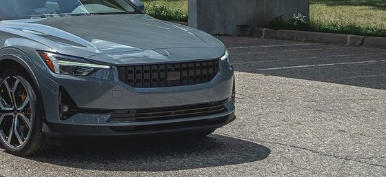 Polestar 2 Büyük Elektrikli Arabalar 485km Hızlı Şarjlı SUV 4 Kişilik Arabalar 160km/s