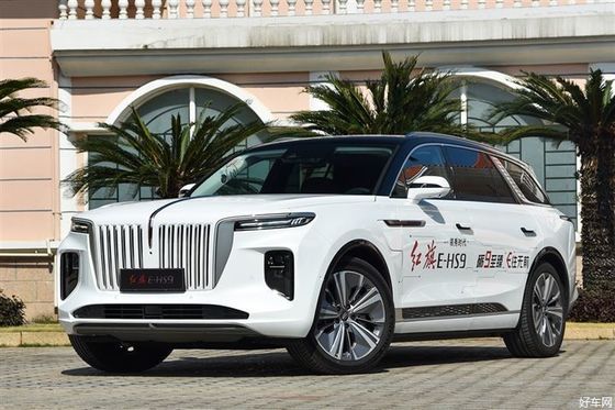 Deluxe Büyük Elektrikli Arabalar SUV Hongqi E-HS9 120kWh 660km Menzil