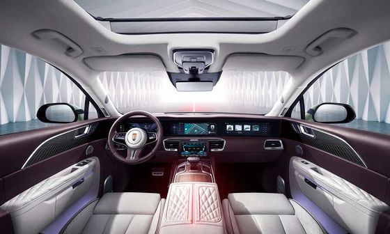 Deluxe Büyük Elektrikli Arabalar SUV Hongqi E-HS9 120kWh 660km Menzil