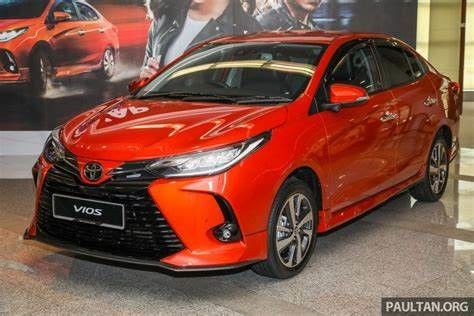 Toyota Vios Orta Elektrikli Arabalar 190km/H Maksimum Hız FWD 5 Kişilik Sedan