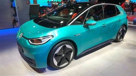 Yetişkinler İçin Sol Direksiyon Lityum Pil Elektrikli Araç 160km / s VW ID3