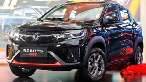 Sol El Dongfeng Elektrikli SUV FWD Yeni Enerji Otomobil Arabası 100km/s
