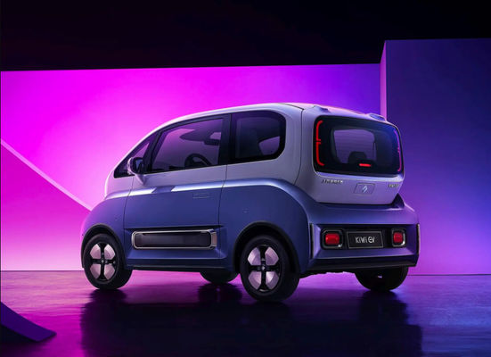 Otomatik Yetişkin Küçük Elektrikli SUV Arabalar Baojun Kiwi Yüksek Hızlı Yeni Enerji 105km/s