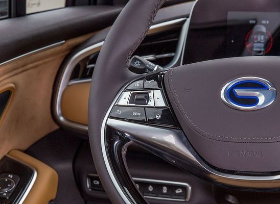 110km / H GAC AION Elektrikli Araba 5 Kapı 5 Kişilik Sedan Araba Lityum İyon Pil