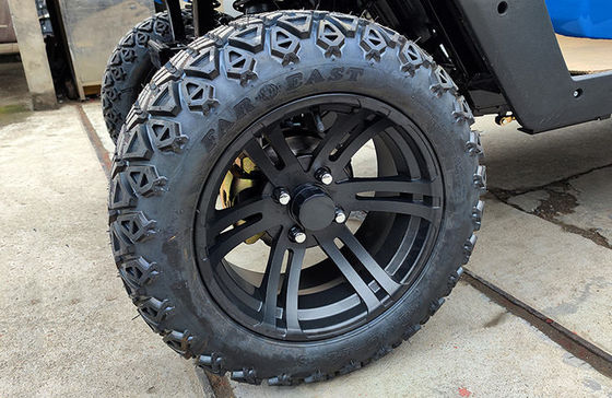 6 Kişilik Mini Off Road Club Araba Golf Arabası 480kgs Maksimum Hız 50km / H 4 Tekerlekten Çekiş