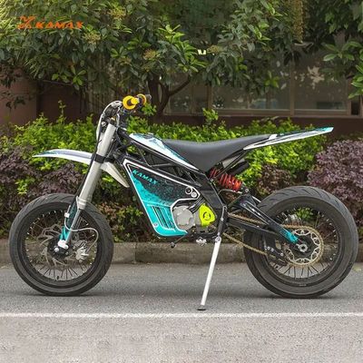72V 150A 3000W Yağ Lastiği Elektrikli Motosiklet Yetişkinler İçin Güçlü Elektrikli Dirt Bike