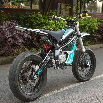 72V 150A 3000W Yağ Lastiği Elektrikli Motosiklet Yetişkinler İçin Güçlü Elektrikli Dirt Bike