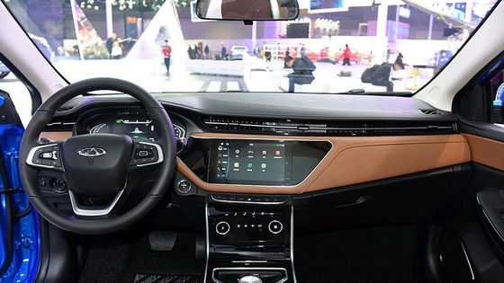 Chery Arrizo E Pure Elektrikli Arabalar Hızlı Şarj SUV Araba 5 Kişilik 4 Kapı 401km Menzil