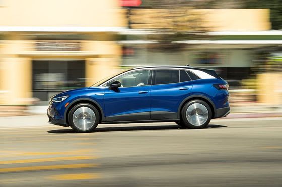 607km Uzun Menzilli Elektrikli Araçlar Kompakt SUV Volk Swagen Id 4X 160km/s