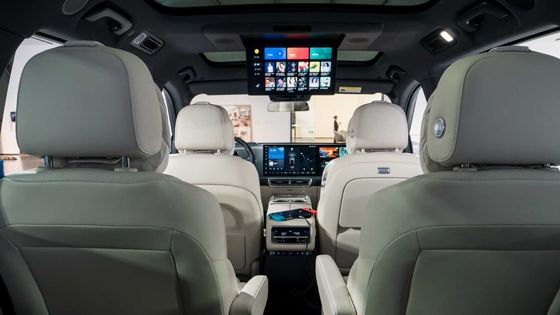 Li L9 AWD Büyük SUV Elektrikli Araba Lityum Demir Fosfat Pil 1000km 446hp