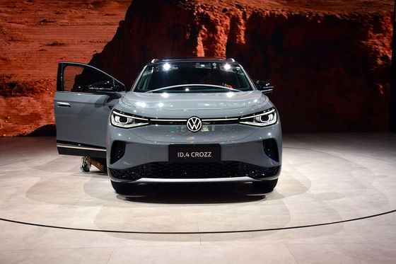 600Km Hızlı Şarj Elektrikli Araç SUV Vw ID.4 CROZZ Elektrikli Şehir Arabaları