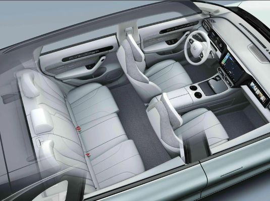 Yüksek Hızlı Saf Elektrikli Arabalar Leapmotor C11 CLTC 650km Elektrikli Araba SUV 170km/s