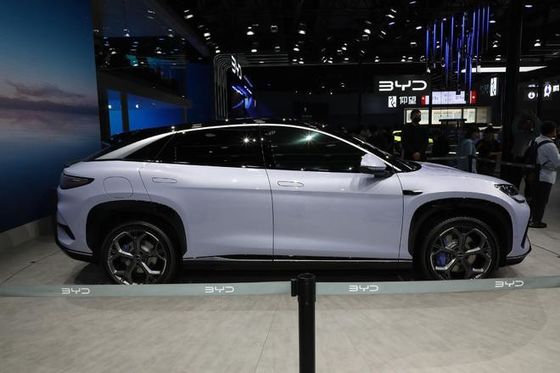 Yakışıklı Saf Elektrikli BYD Sea Lion 07 EV Araç Blade Bataryasıyla Yeni Enerji Aracı