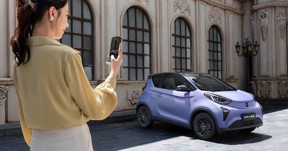 Chery Yeni Enerji Küçük Karınca Mini EV Arabalar Çok Renkli 100km/h Hızlı