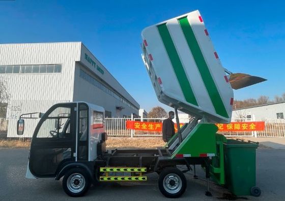 4m3 Mini Çöp Çöp Toplama Elektrik Çöp Temizlik Kamyonu Yangın söndürme kamyonu