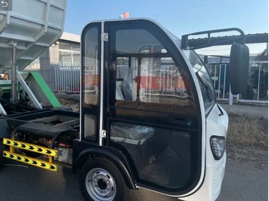 4m3 Mini Çöp Çöp Toplama Elektrik Çöp Temizlik Kamyonu Yangın söndürme kamyonu