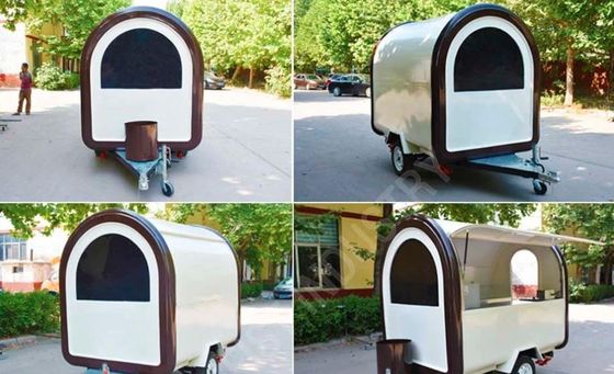 Dışarıda Hamburger Fabrikası Catering Çelik Mutfak ile Mobil Fast Food Rel