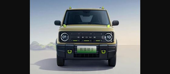 2023 Mini Elektrikli Araba Küçük Çinli EV Bir Bronco Yüzüyle Geely Panda Knight 200km menzilli