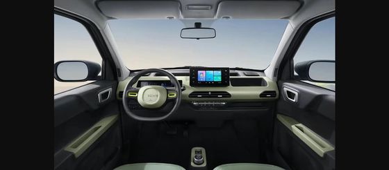 2023 Mini Elektrikli Araba Küçük Çinli EV Bir Bronco Yüzüyle Geely Panda Knight 200km menzilli