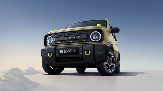 2023 Mini Elektrikli Araba Küçük Çinli EV Bir Bronco Yüzüyle Geely Panda Knight 200km menzilli