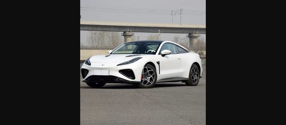 64.27kwh Pil ile çalışan araçlar @NEZHA GT 560km menzil Enerji tasarrufu 2 kapılı 4 koltuklu sert üstlü spor arabası