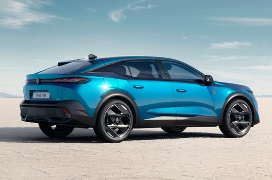 2024 en yeni tam elektrikli araç-Yeni Peugeot 408 sedan-LFP ile SUV Pil en yüksek hız 140km/h yeni elektrikli araba