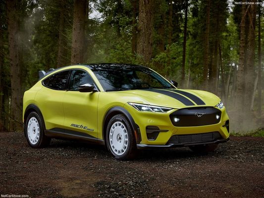 Ford Mustang Mach-E Rally'de Eşsiz Ralli Süspansiyonu, Aile Otomobili Yarış Hissesi (2024) 480 At Gücü