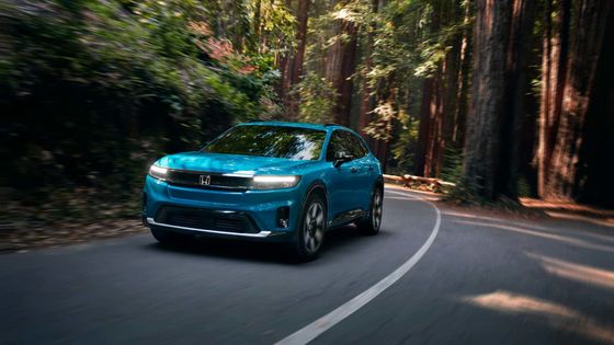 Yeni Ev araba 2024 Honda Prologue EV Crossover düşük, geniş duruş, uzun dingil mesafesi ile