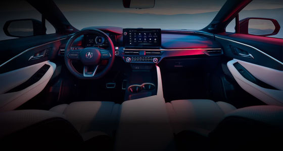 Yüksek performanslı elektrikli araba 2024 Acura ZDX A-spec 340 beygir gücü 325 mil menzilli