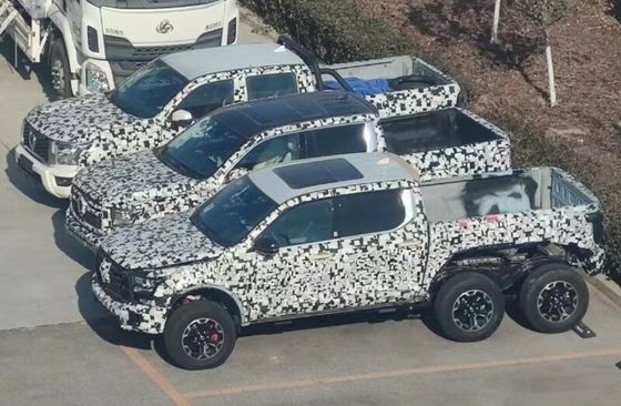 Büyük Duvar Shanhai Canon pickup EV arabalar Çin pickup arabalarının kralı