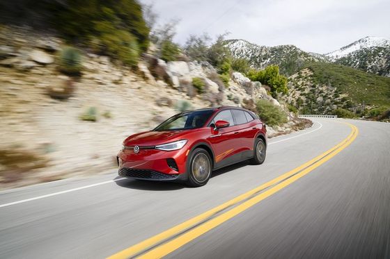 202P.s at gücü RWD 290 mil EPA menziline kadar 2024 Volkswagen ID4 saf elektrikli arabalar