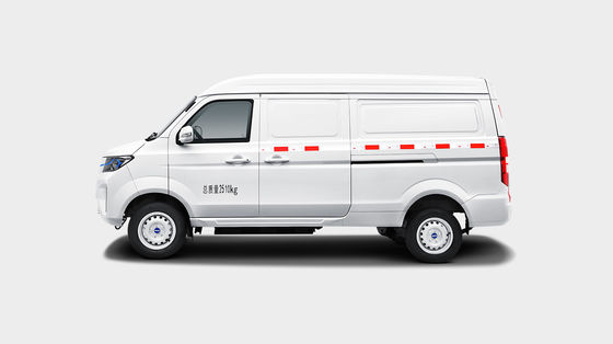 SRM 2023 Good Luck Standard Edition Box Container Electric Mini Cargo Van 248km menzil ve kaydırma kapısı ve büyük alan ile