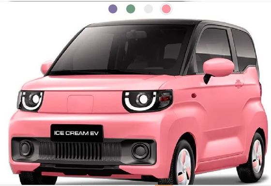 Rahat ve pratik elektrikli araba- Chery QQ Ice Cream Qirui 2024 170km 205km 3 kapılı 4 koltuklu Mini EV Minicar