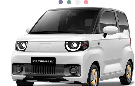 Rahat ve pratik elektrikli araba- Chery QQ Ice Cream Qirui 2024 170km 205km 3 kapılı 4 koltuklu Mini EV Minicar