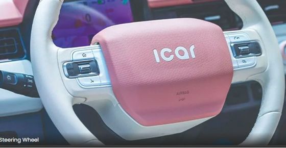 Rahat ve pratik elektrikli araba- Chery QQ Ice Cream Qirui 2024 170km 205km 3 kapılı 4 koltuklu Mini EV Minicar