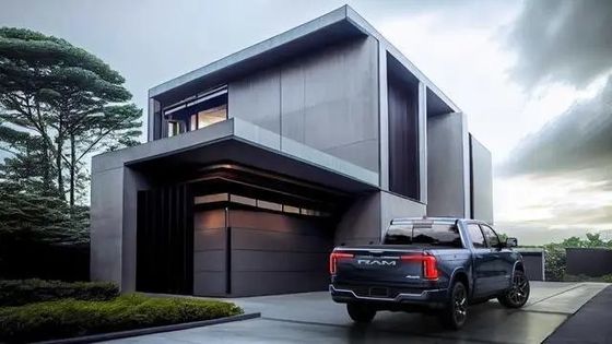 Tüm Elektrikli Sıfır Emisyonlu Ram 1500 REV, Çekimde Olağanüstü Benchmarks ile, 168kwh pille 350 millik bir menzil.