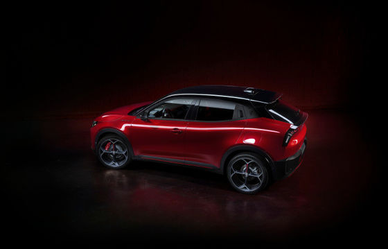 Alfa Romeo'nun en sportif kompakt arabası ilk EV Milano iki sürüş sistemi seçeneği ile 156hp ve 240hp WLTC 240miles