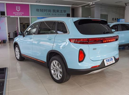 Skyworth 2024 HT-i II SUV Elektrikli ve Hibrit Otomobil 1.5L Motorlu 205km MAX Menzil Sol Yönlendirme Işığı İç İç Karanlık Kol