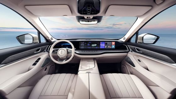 Great Wall Wey Lanshan DHT-PHEV Supper büyük SUV 1.5T 154P.s L4 113kw/223N.m maksimum gücüyle9.8s 0-100km/h hızlandırma