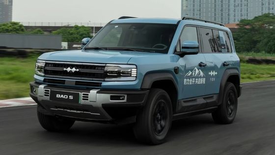 En Yeni Başlatılan BYD Leopard FANGCHENGBAO 5 2024 PHEV Elektrikli Araba 4.8s 0-100km/h Hızlandırma 125km CLTC Yeni EV CAR