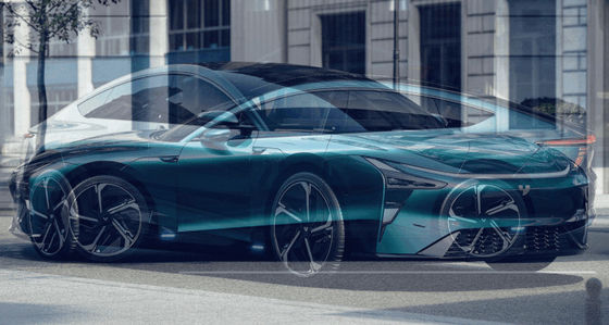 Otomatik Sürüş Robotu 2024 Jiyue01 200kw Motor Gücü 272 PS 550km CLTC Menzil 200km/h'de en yüksek hızla TAM İLEKTRIK KÖREK